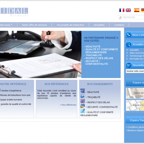 Site Vidal Associés
